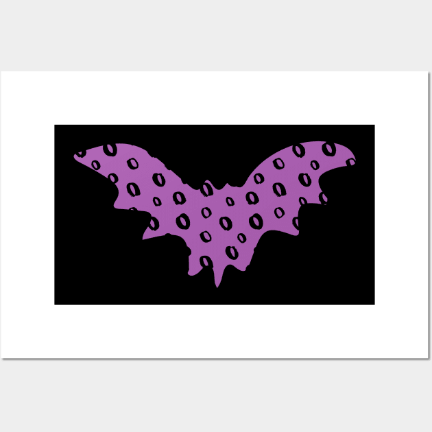 Halloween Bat Wall Art by bruxamagica